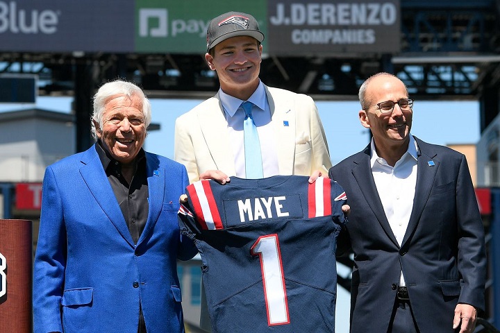 Erilaiset työvaatimukset New England Patriotsin ja Los Angeles Chargersin välillä